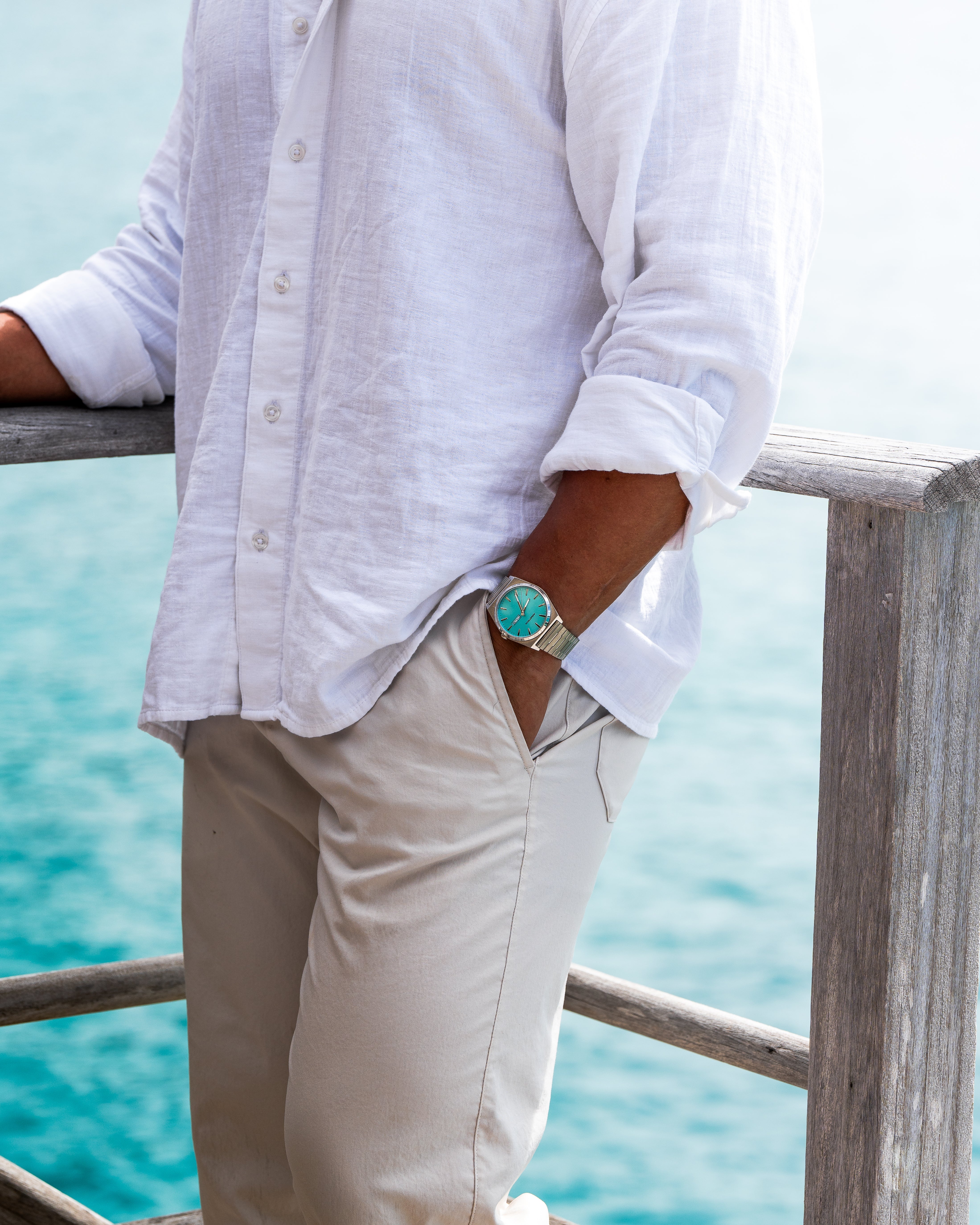 1975™ | 40mm, Aqua/Silver - Image 5