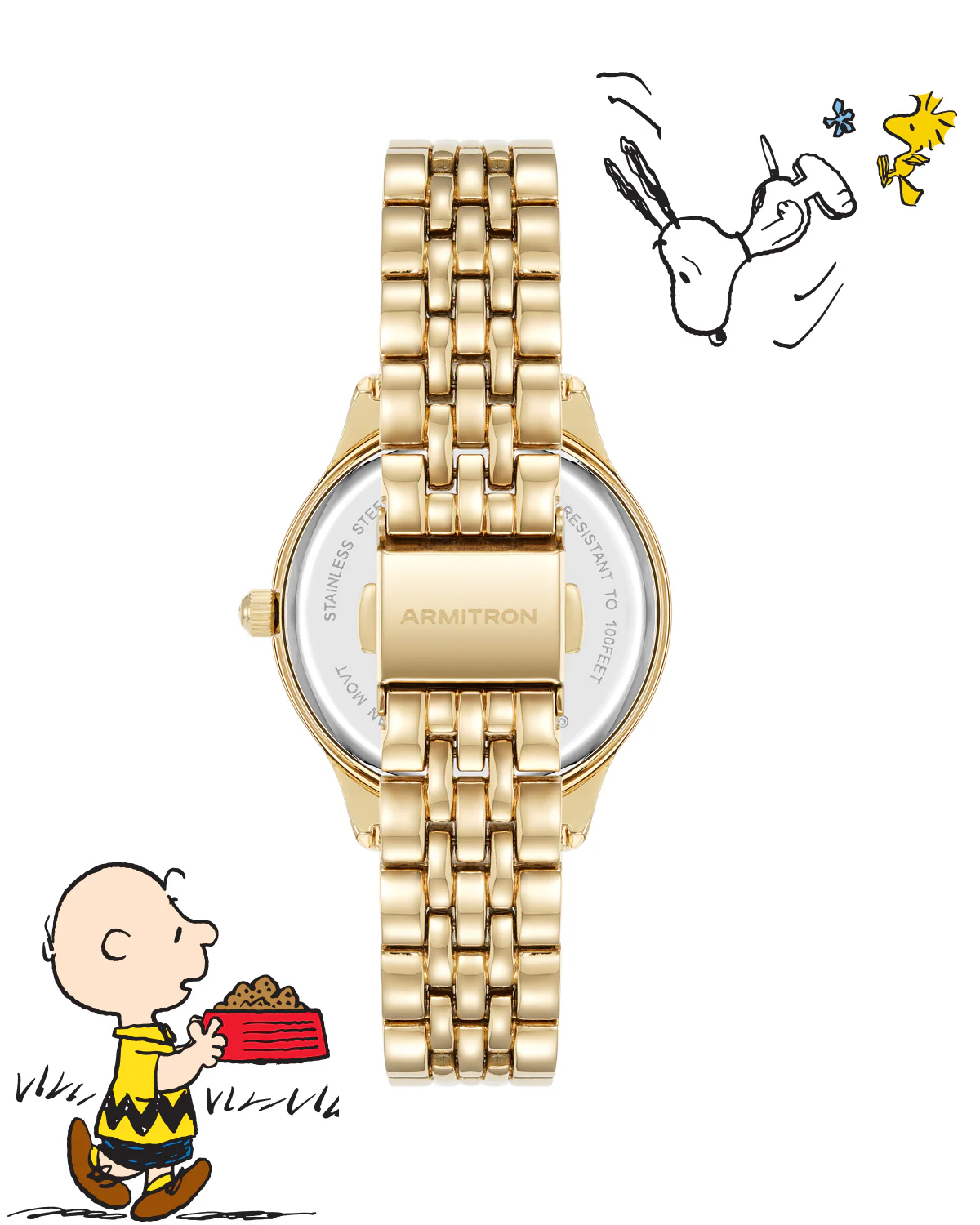 Armitron x Peanuts: Time to Celebrate | 34mm, Peanuts Gold - Image 6
