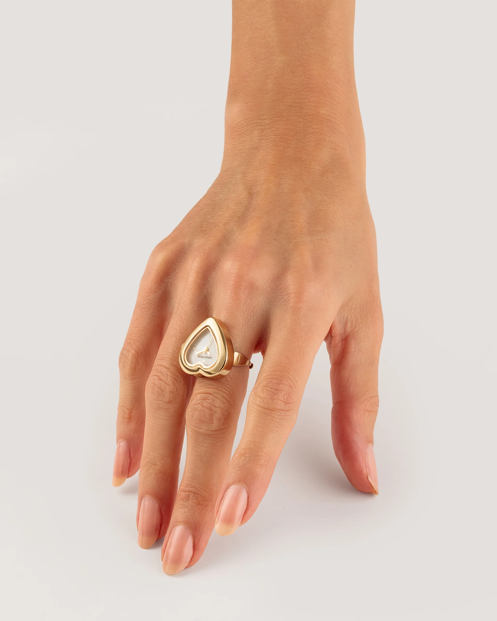 Heart Ring™ | 22mm, Silver - Image 6