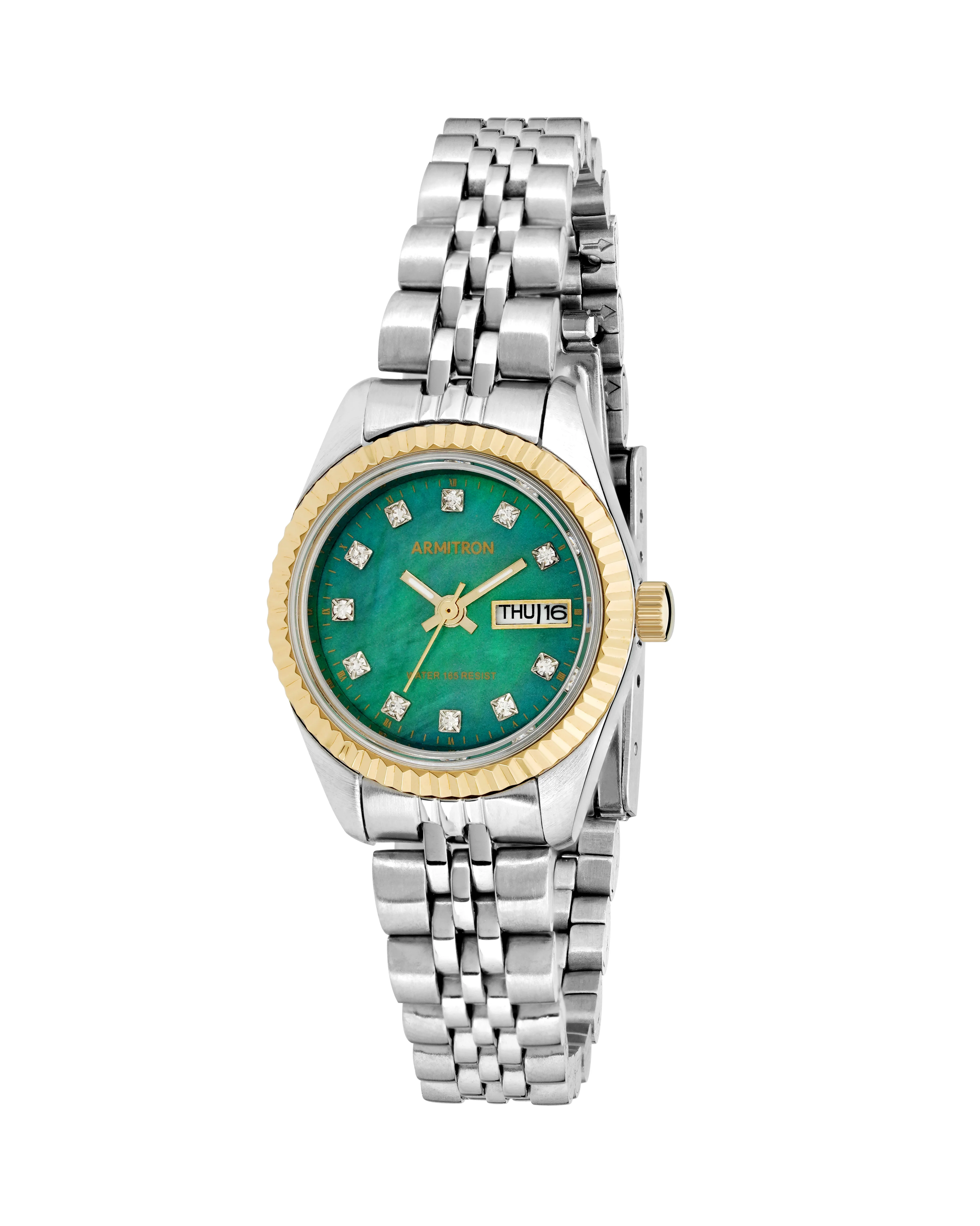 Minnie™ | 24mm, Gold/Silver/Green - Image 4