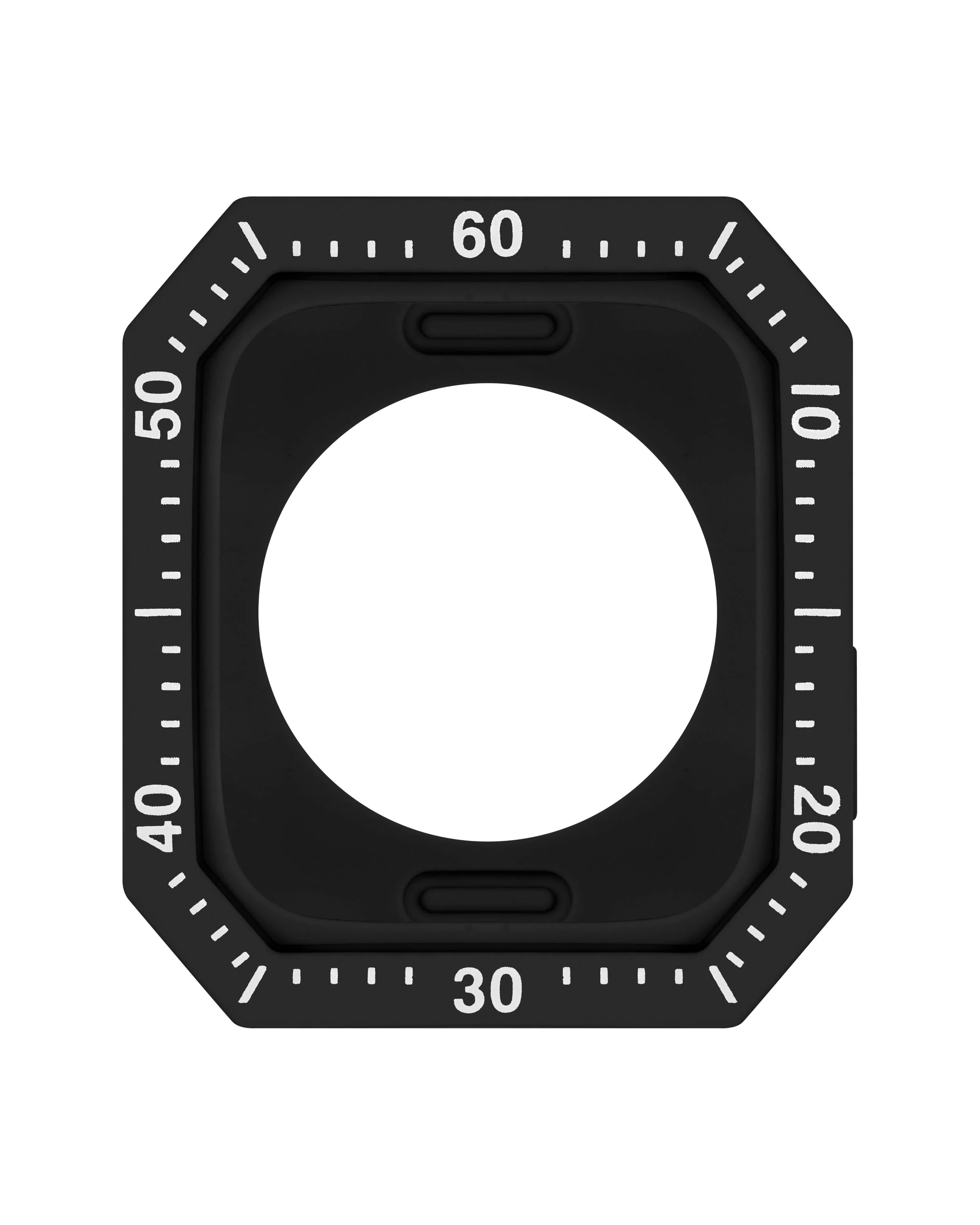 Racer Silicone Case for Apple Watch™ | Black/White - Image 3