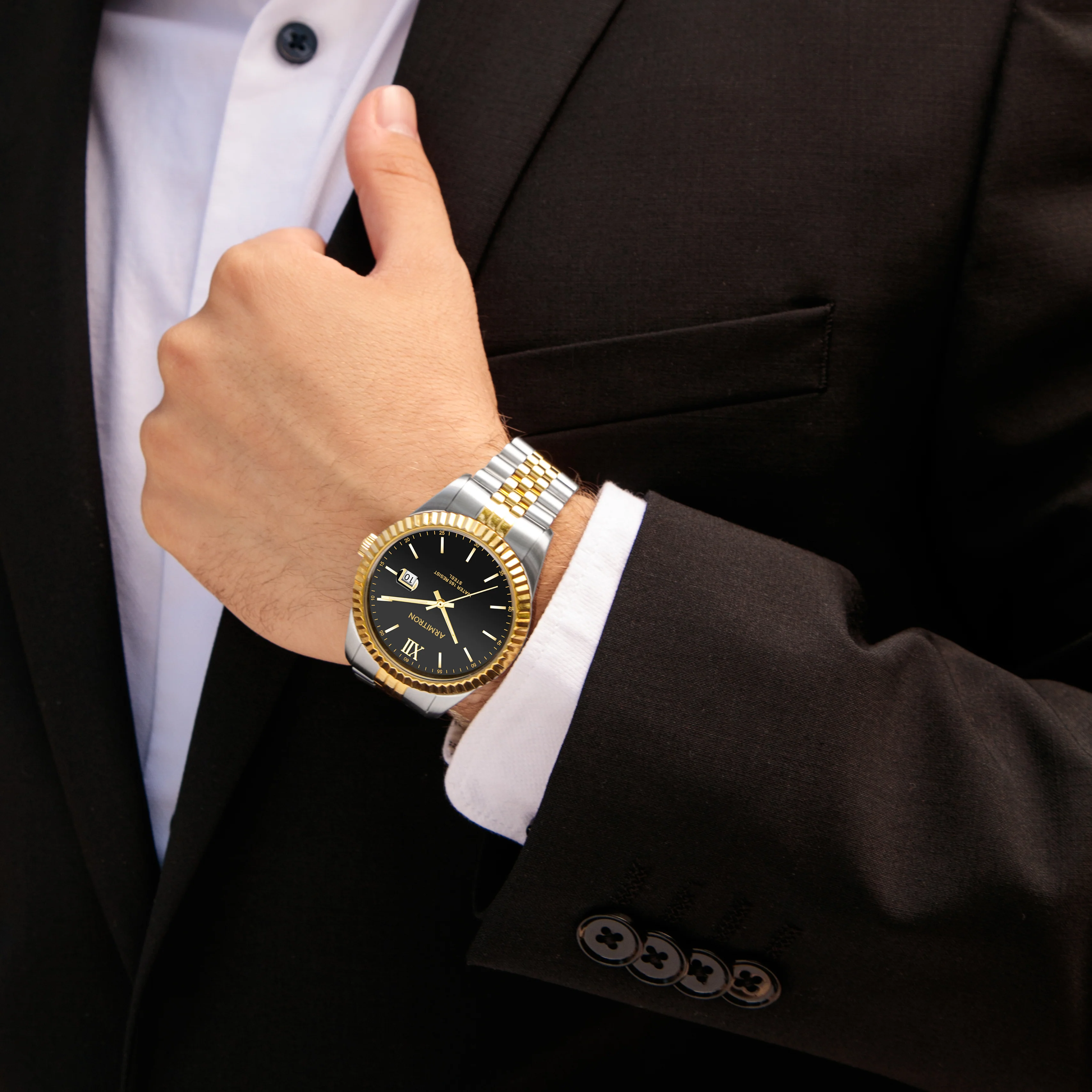 Ross™ | 40mm, Gold/Silver - Image 4