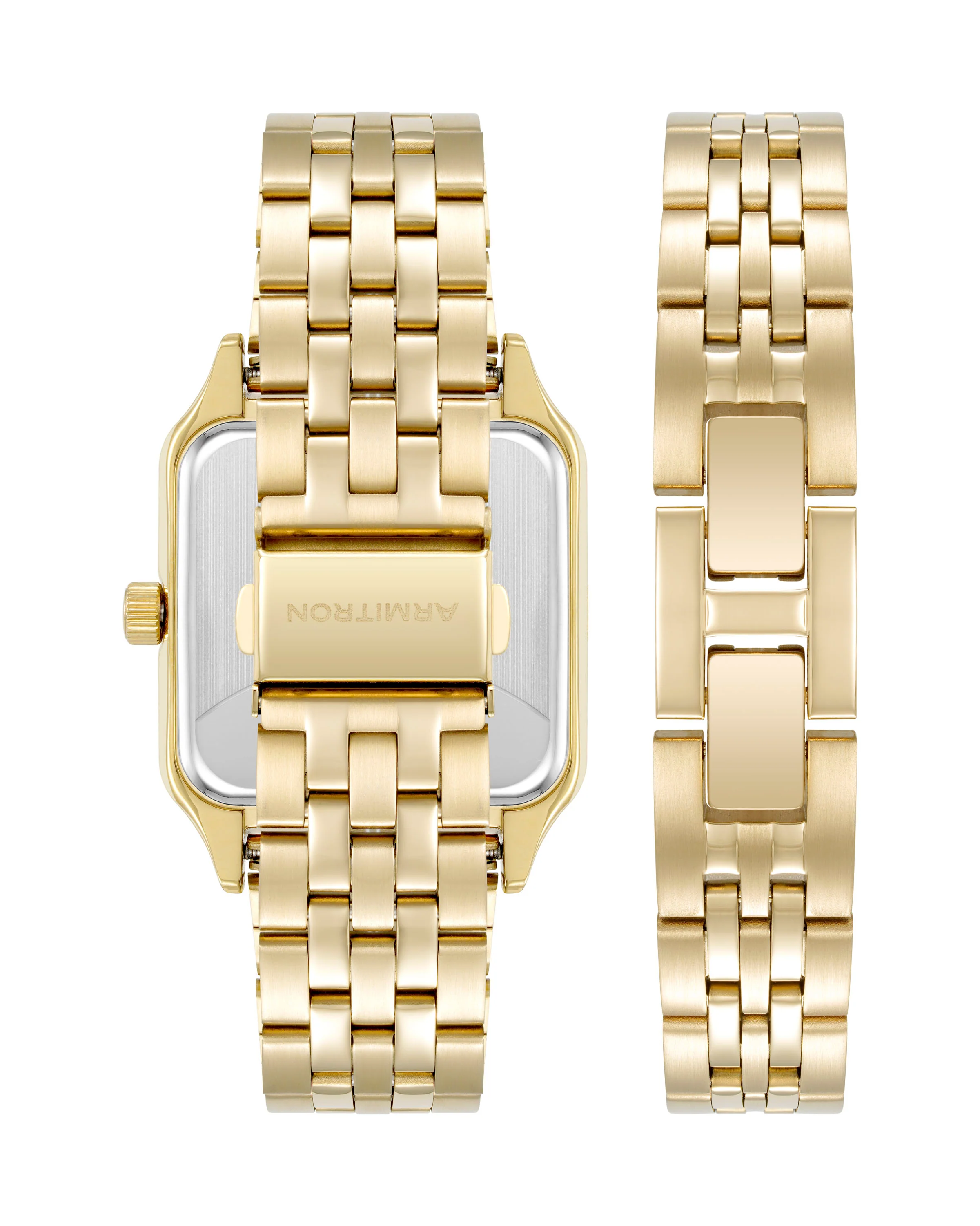 Titan Watch & Bracelet Set | 34mm, Gold - Image 3