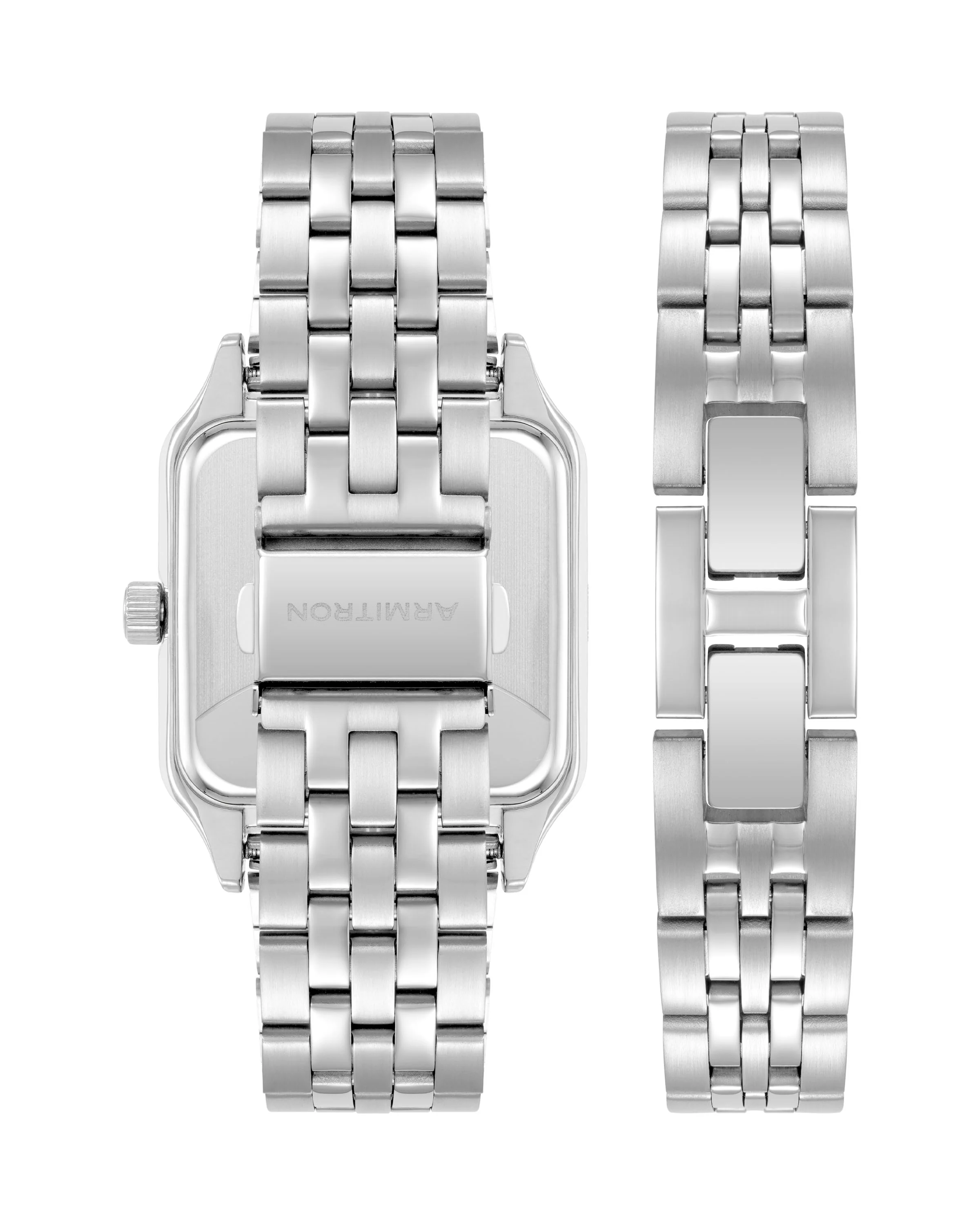 Titan Watch & Bracelet Set | 34mm, Silver - Image 3